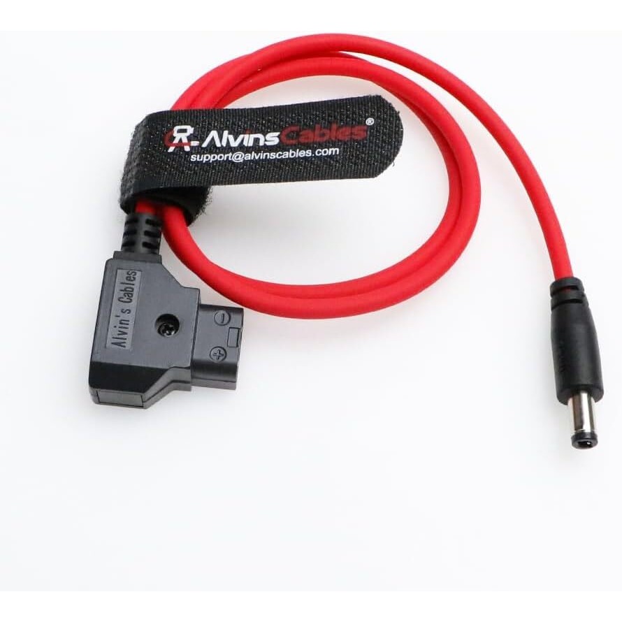 สายของอัลวินสําหรับ Atomos Ninja V Blackmagic Ultra Soft Dtap ถึง 2.1DC Cable SYNC