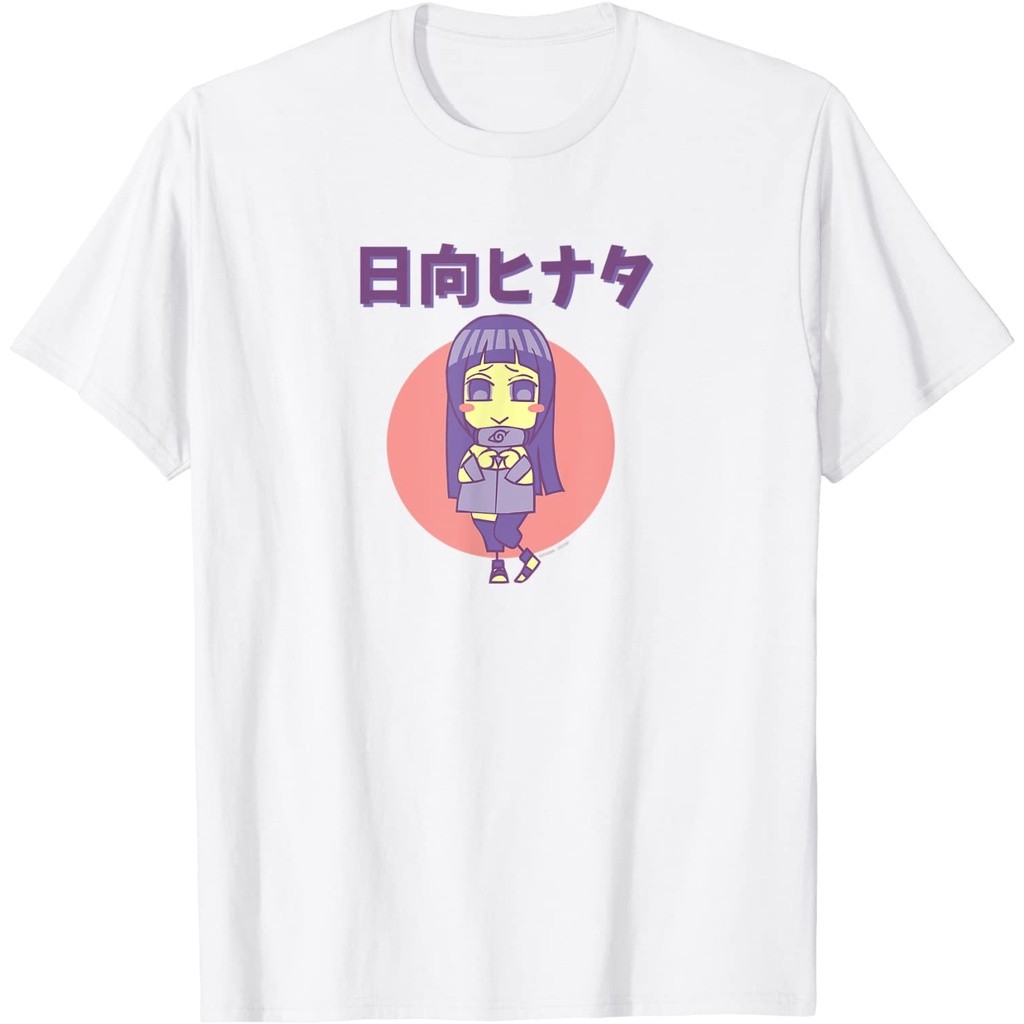 เสื้อยืด Naruto Shippuden Chibi Hinata นุ่มหนาพรีเมี่ยม