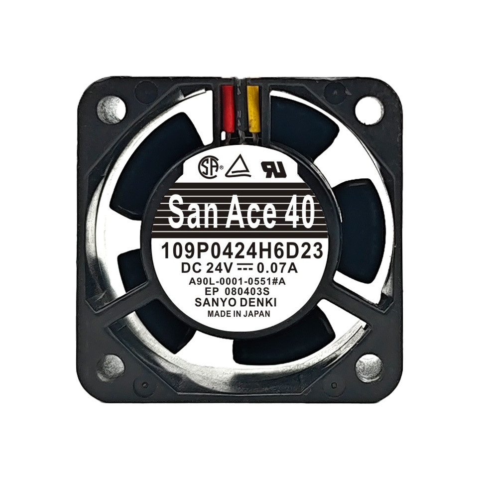 109P0424H6D23 A90L-0001-051 A 24V 0.07 A FANUC FANUC พัดลมโฮสต์