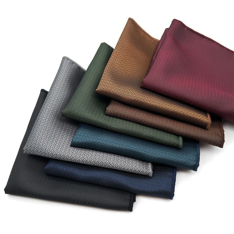 กระเป๋าธุรกิจสีเข้ม ขนาด 22x22cm ลายอินเทรนด์สำหรับผู้ชาย เหมาะสำหรับโอกาสสำคัญและชุดแต่งงานหรูหรา