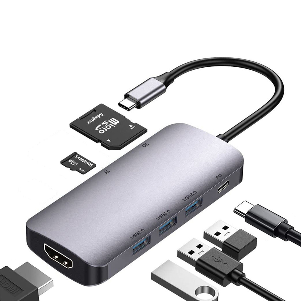 คอมพิวเตอร์ usb Splitter Docking Station type-c เหมาะสําหรับ ipad switch usb Docking Station usb chu