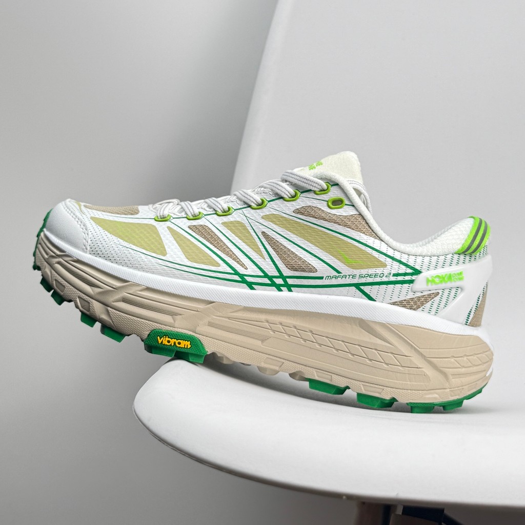 HOKA MAFATE SPEED 2 Trail รองเท้าวิ่งสําหรับผู้ชายและผู้หญิงรองเท้าผ้าใบ Unisex คู่เดินป่าShose QK7V