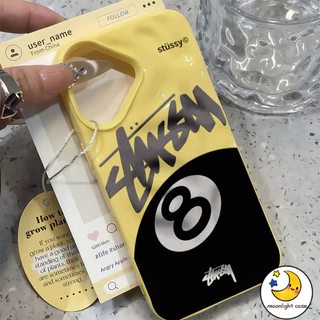 ❤GOOD❤ เคสเหมือนอุกกาบาต บิลเลียด หมายเลข 8 บอล เย็น ปิงปอง สําหรับIPhone16 15 14 13 12 11 7 8 plus Pro Promax X XR XS
