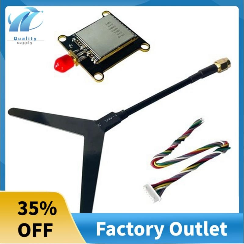 1.2G 1.6W VTX 1600mW 9 ช่อง FPV วิดีโอเครื่องส่งสัญญาณ 7-36V สําหรับ FPV RC Racing Drone