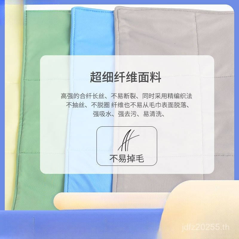 Flat Dust-Free Factory Clean Lint-Free Mop ปราศจากฝุ่นเฉพาะ Clean Room Workshop Clean Area GMP Mop W