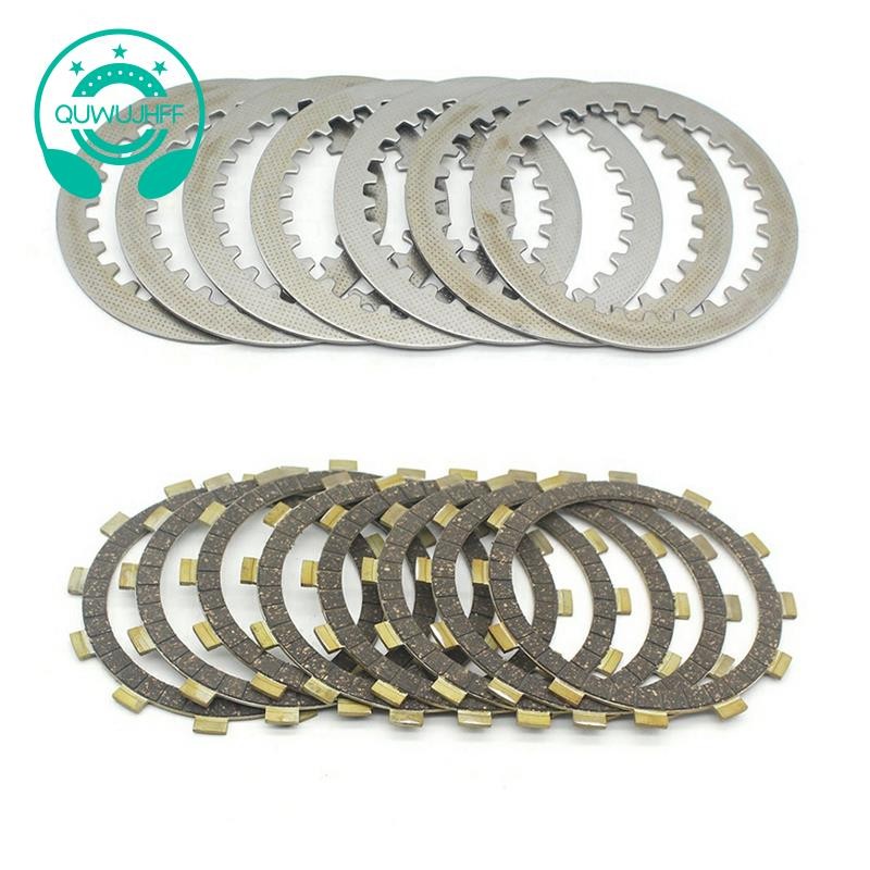 (quwujhff)ชุดแผ่นความดันรถจักรยานยนต์และแผ่นเหล็กสําหรับ XJR400 XJ400 XJ600