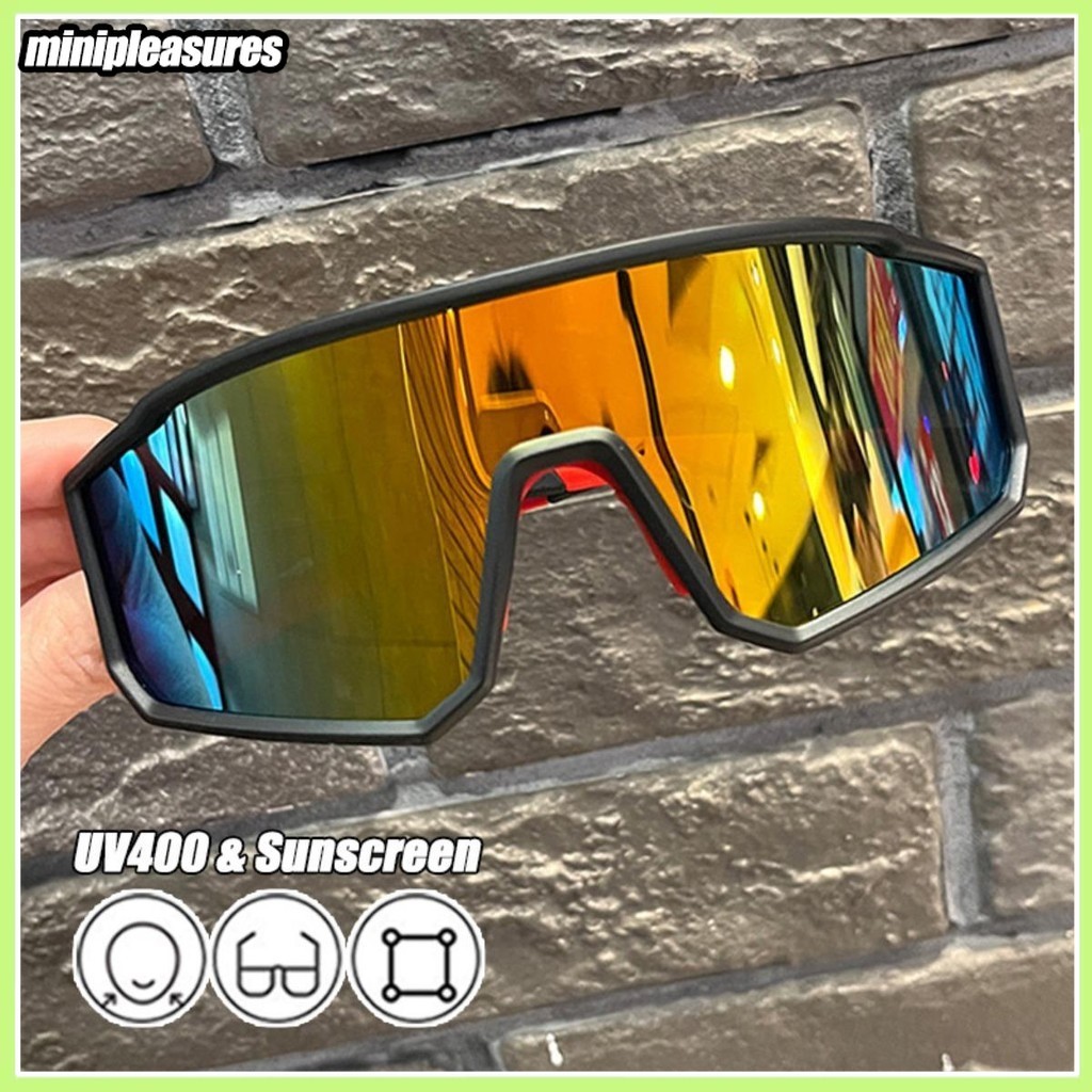 แว่นกันแดดขนาดใหญ่กัน UV400 เหมาะสำหรับการขี่จักรยานและการเดินป่าปีนเขารอง