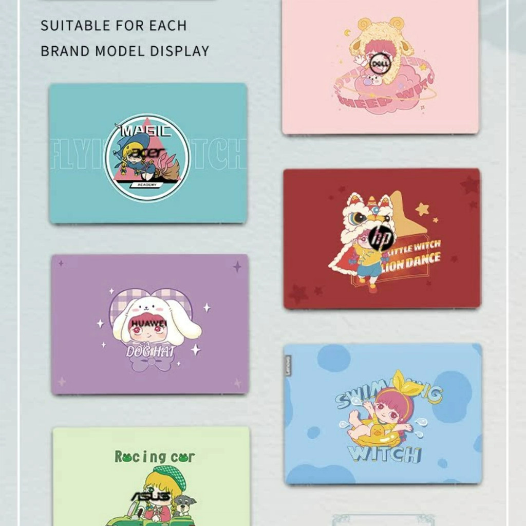 คอมพิวเตอร์แล็ปท็อปผิวไวนิลแล็ปท็อปสําหรับ 11/12/13/14/15/17 นิ้ว Universal แล็ปท็อปเฉพาะสติกเกอร์ที