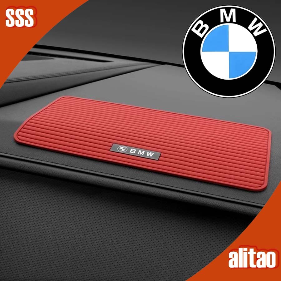 [READY] BMW F30 รถ Suede Anti-slip MAT Storage MAT BMW E46 Body Kit ตกแต่งรถ BMW G20 F10 E90 E36 E60