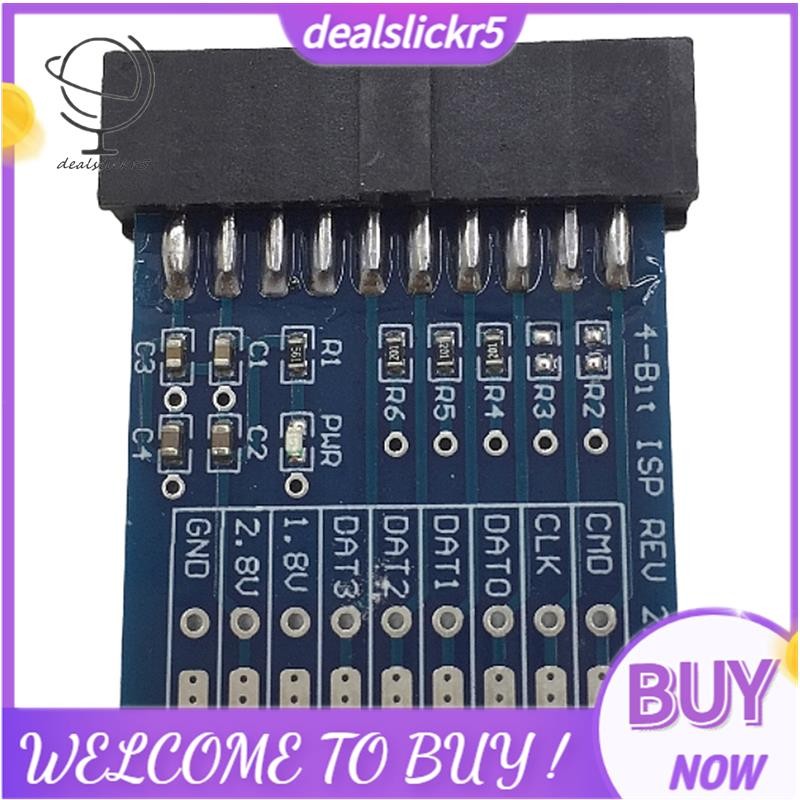 อะแดปเตอร์ใหม่ JTAG , ISP 4-BIT ISP REV 2.1 สําหรับ Easy Jtag Plus Box / เครื่องมือ ESAYJTAG