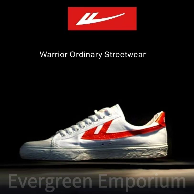 รองเท้าผ้าใบคลาสสิก Warrior WB-1 สำหรับผู้หญิงและผู้ชาย ขนาด 34-47 รองเท้าสีขาวสำหรับนักเรียน ซื้อจำนวนมาก รองเท้าผ้าใบป้องกันแรงงาน