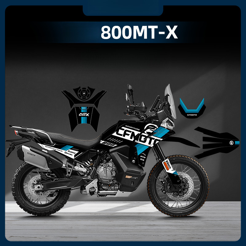cfmoto off-road motorcycle film, 800MT-X full car print body modification sticker, 800MT motorcycle 