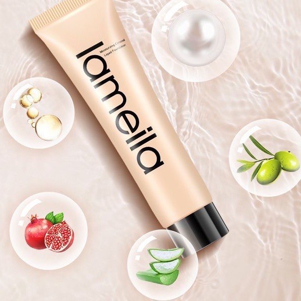 LAMILA BB cream บีบีครีมรองพื้นกันน้ำสุดพลังง ปริมาณ30ML 3078#
