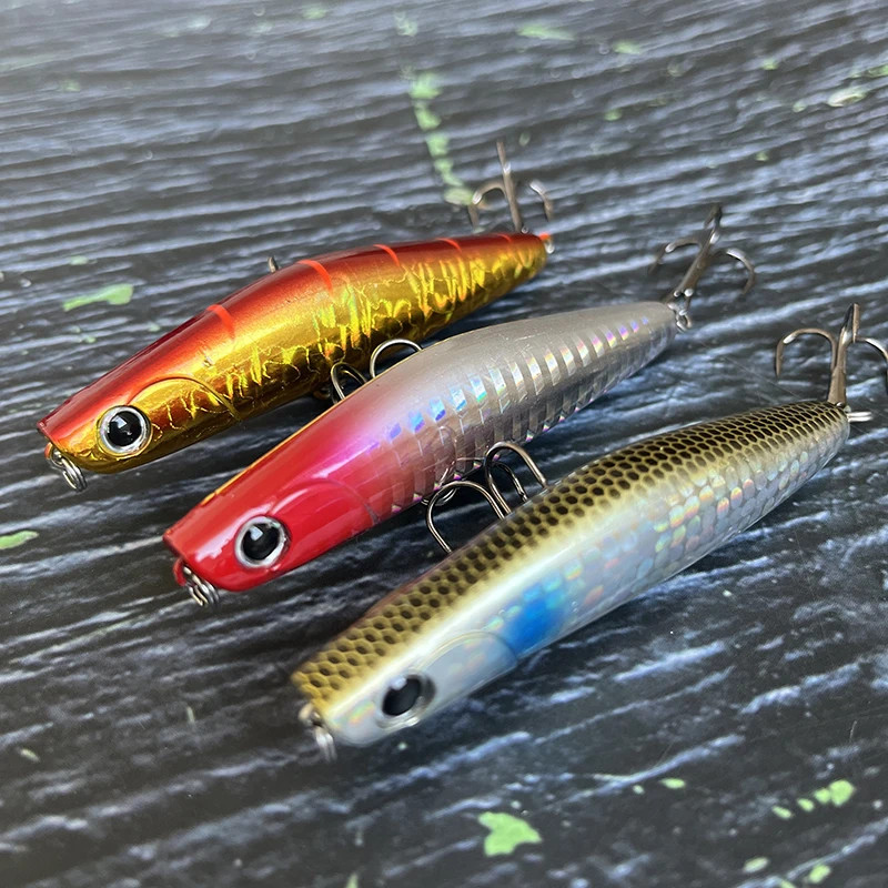 เหยื่อตกปลาแบบ sinking pellet ขนาด 80 มม. 18g เหมาะสำหรับการใช้งาน long shot hard wobbler popper และ swimbait สำหรับปลาบัสและปลาเทราท์