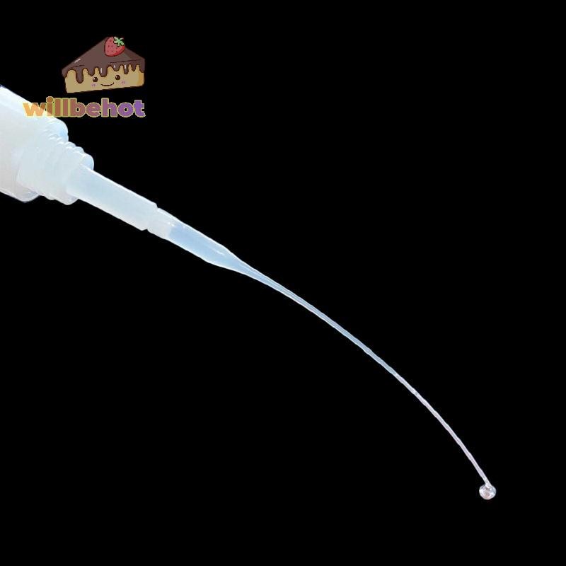 Willbehot-t 100 ชิ้น/เซ็ต พลาสติก Micro-Tips กาว Extender Precision CA กาว Applicator [ใหม่]