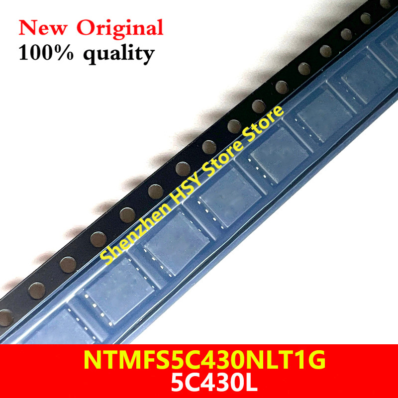 (5-10 ชิ้น) ชิปเซ็ต 5C430L ใหม่ 100% NTMFS5C430NLT1G QFN-8