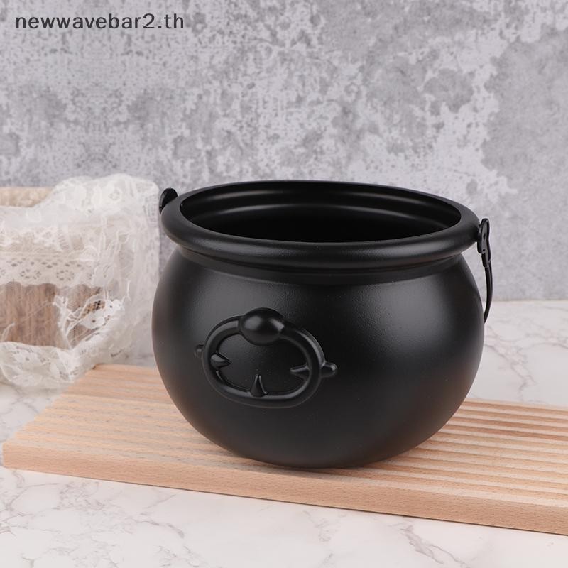 # waveba # ตัวช่วยสร้างขนาดใหญ่ Cauldron ตกแต่ง Prop ฮาโลวีนไอริชปาร์ตี้ตาราง Centerpieces Candy Holder ตารางตกแต่งฮาโลวีน .