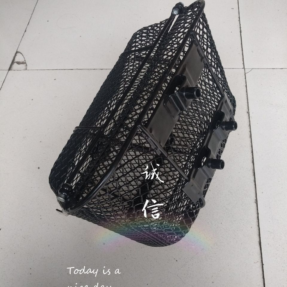 Haojue HJ110 ตะกร้ารถมอเตอร์ไซด์โค้ง, Xiyun HJ110-A-E-2A-2C-2D ตะกร้าสัมภาระหน้า, ตะกร้าผัก