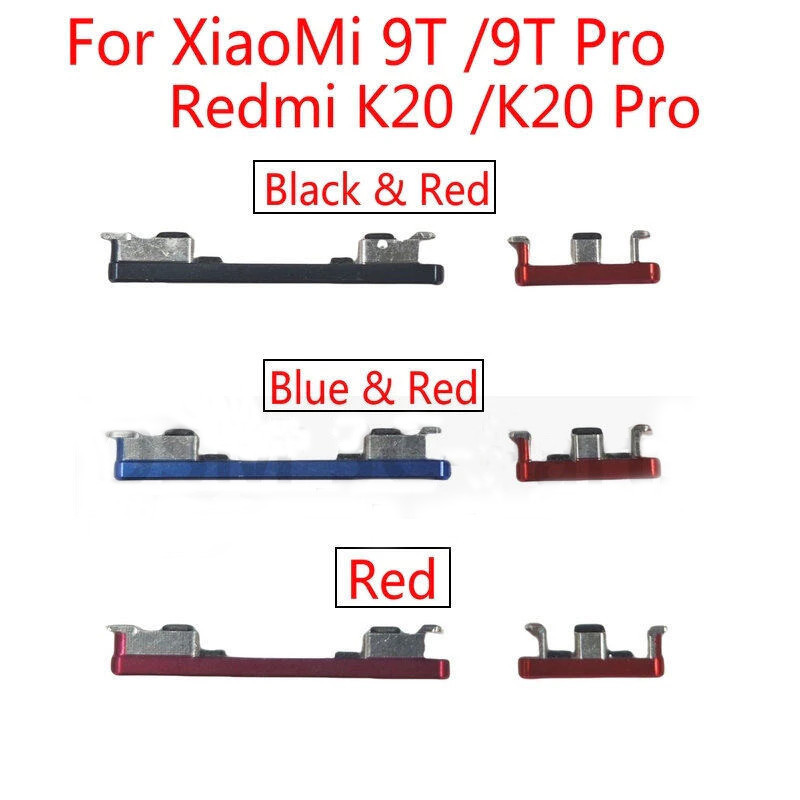 สําหรับ Xiaomi Mi 9T 9T Pro/Redmi K20 K20 Pro เปิดไฟปุ่มปรับระดับเสียงปุ่มด้านข้าง flex Cable