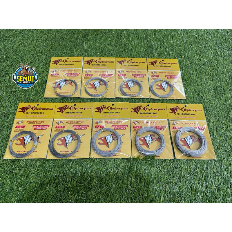 NEKLIN HYDROCYNUS ULTRA SOFT 7x7 BIG GAME ROLLING LEADER WIRE