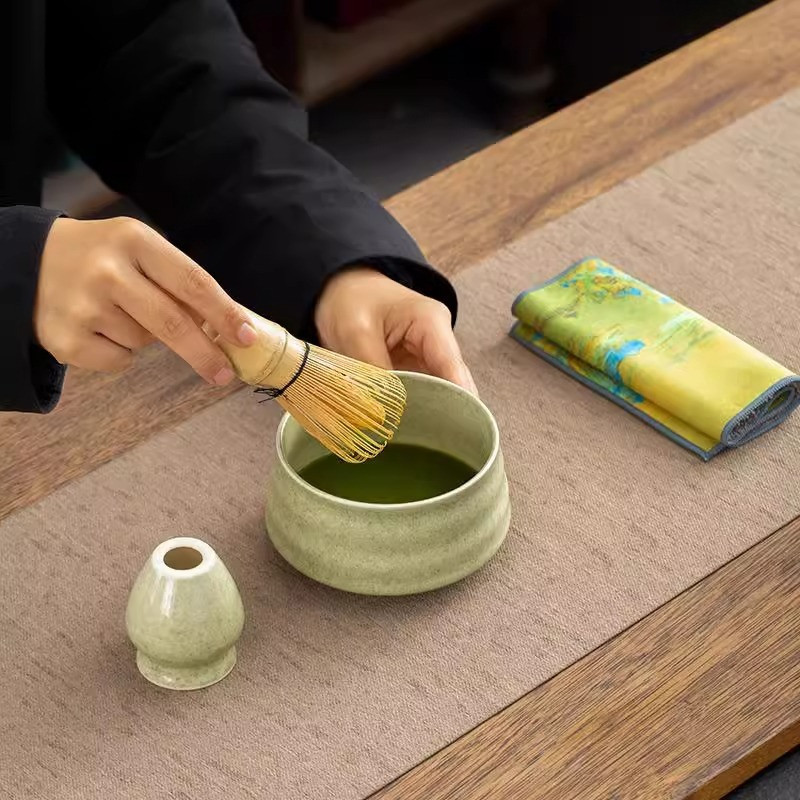 พร้อมส่งจากไทย matcha tea set(4/7PCS)ชุดชงมัทฉะ ถ้วยชงมัทฉะ แปรงชงมัทฉะ ชามมัทฉะ