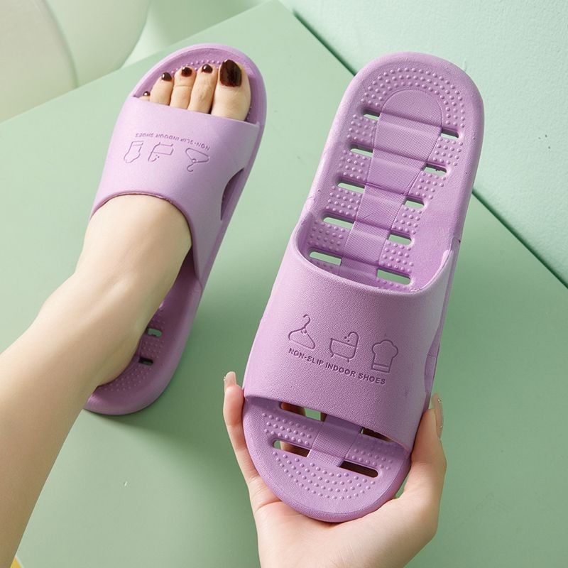 买一送一夏季凉拖鞋男款居家情侣厚底防滑耐磨软底室内女士外出Buy One Get One Get One Summer Slippers Men's Home Couple20250826