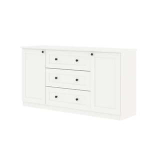 Koncept Furniture ตู้เตี้ย รุ่น Moneta สีขาว (150x45x80 ซม.) แบรนด์ KONCEPT FURNITURE
