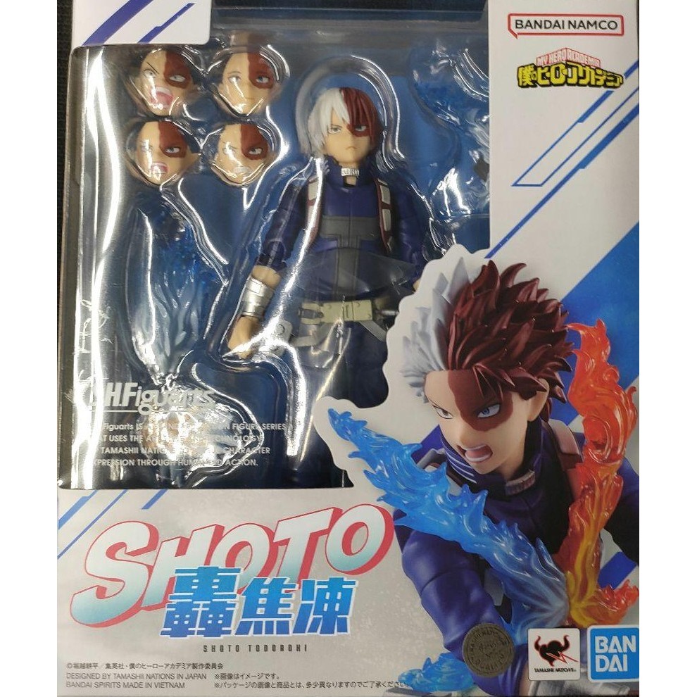 S.H.Figuarts My Hero Academia 🌱 Shoto Todoroki アーツ 轟焦凍 เจ้าตู้เย็นโชโตะ ใหม่