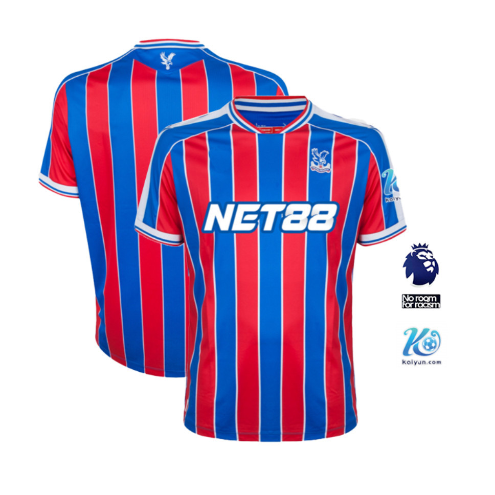 2025-26 Crystal Palace Home Fans เสื้อฟุตบอล S-4XL