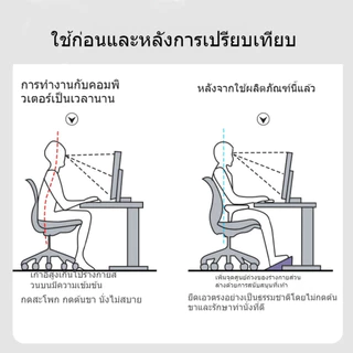 พักเท้าสำหรับออฟิศผู้สูงอายุวางพกพาใต้เท้า✨เกาที่เพื่อสุขภาพพร้อมส่งวางเท้าเท้า