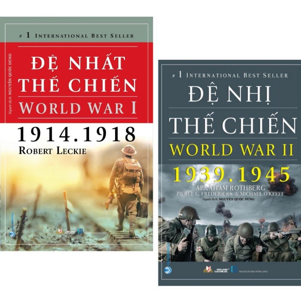 หนังสือ - World War 2-Book Combo: World War First + World War II - VanLangBooks