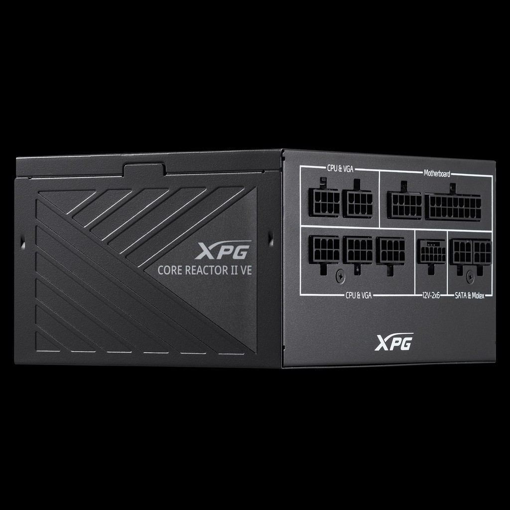 XPG (พาวเวอร์ซัพพลาย) CORE REACTOR II VE 850W (80+ GOLD) BLACK ATX - รูปที่ 2