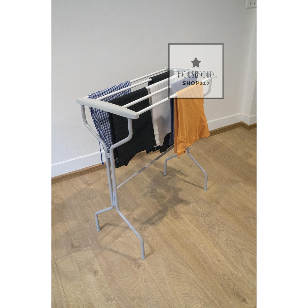 ราวตากลัคกี้ 5 ซี่ 🏆  ราวตากผ้าเช็ดตัว ผ้าขนหนู hh99