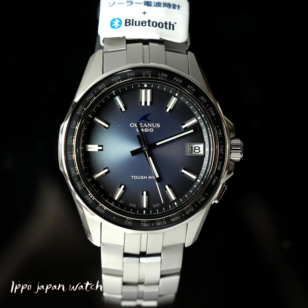 JDM JUNE WATCH ★Casio Oceanus OCW-S400RA-2AJF Titanium Eco-Drive Radio Wave Men's Watch Synthetic Sa