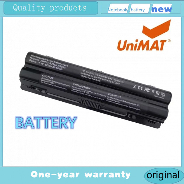 JWPHFเดล แบตเตอรี่  JWPHF (สำหรับ XPS 14 XPS 15 XPS 17 L401X L501X L502X L701X L702X Series) J70W7 B