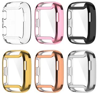 เคสป้องกัน TPU Shell เงาชุบสําหรับ Huami Amazfit Bip 6
