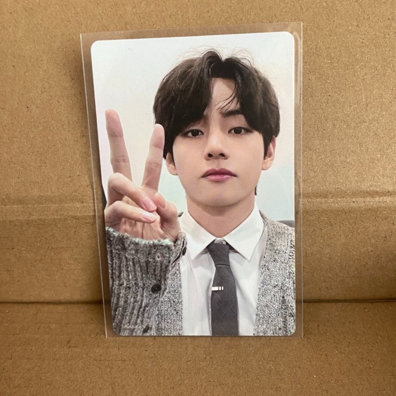 Bts ของแท้เหนือเวที Photocard Kim Taehyung Photocard