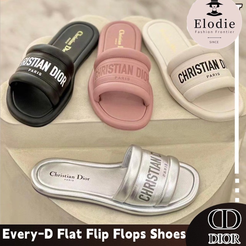 รองเท้าแตะ Dior Every-D รองเท้าแตะผู้หญิง รองเท้าแตะ Dior