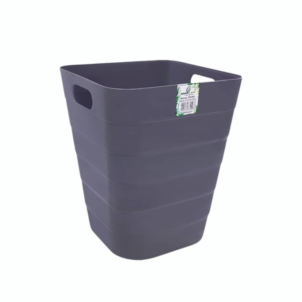 APPLELADY พลาสติก BIN JT5707 ไม้ไผ่พลาสติก SAMPAH RAGA SAMPAH RUBBISH BIN