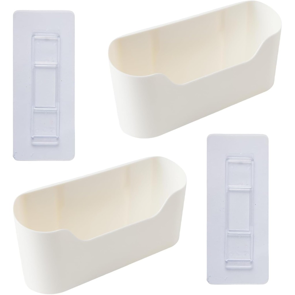 2 pezzi armadio da cucina porta scatola portaoggetti montata a parete, per bagno, cucina, armadio, p