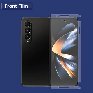 ฟิล์ม Hydrogel ด้านหน้า-กลับสําหรับ Samsung Galaxy Z พับ 8 7 6 5 5G Matte Screen Protector สําหรับ Z พับ 7 Fold6 Z Fold8 Full Coverage ฟิล์ม