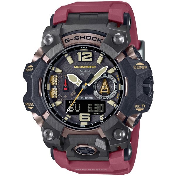 JDM WATCH ★ Casio Men's G-SHOCK MASTER OF G MUDMASTER with Bluetooth, Radio Solar, and Use of Biomas