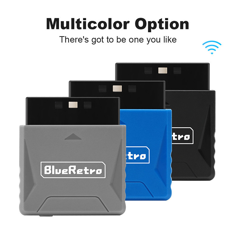 PS1/PS2 Mini BlueRetro蓝牙手柄转换器蓝牙无线手柄控制器适配器