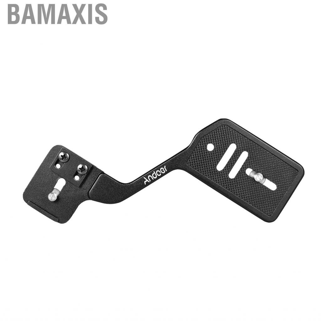 Bamaxis Universal Aluminum Bracket Mounter สำหรับแสงแฟลช Speedlite Camera พร้อม 1/4