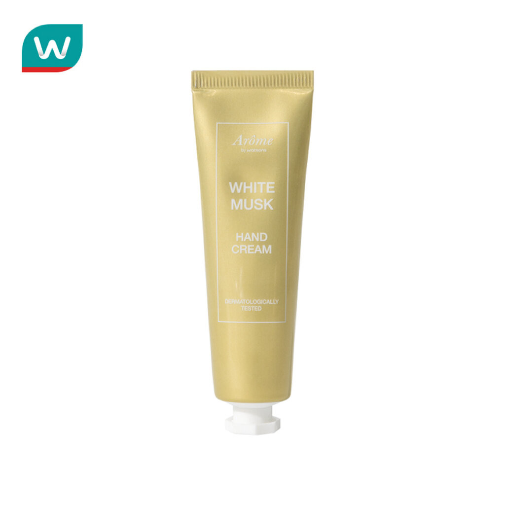 Arome by Watsons อะโรมิ บาย วัตสัน ไวท์ มัสก์ แฮนด์ ครีม 30ml.