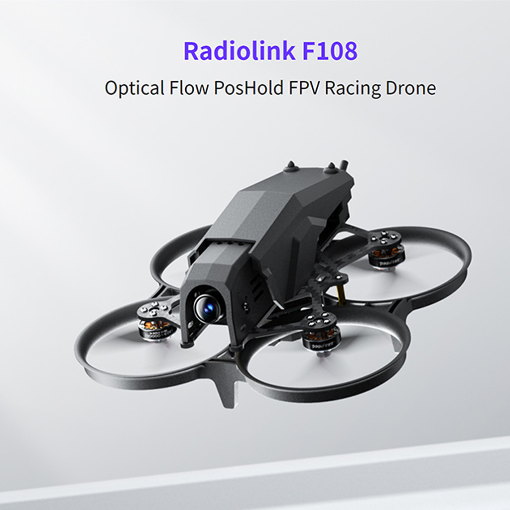 RadioLink F108 ELRS 2.4G Brushless Analog FPV ของเล่นเครื่องบิน TBS เครื่องส่งสัญญาณ 4:3 จอแสดงผลสํา