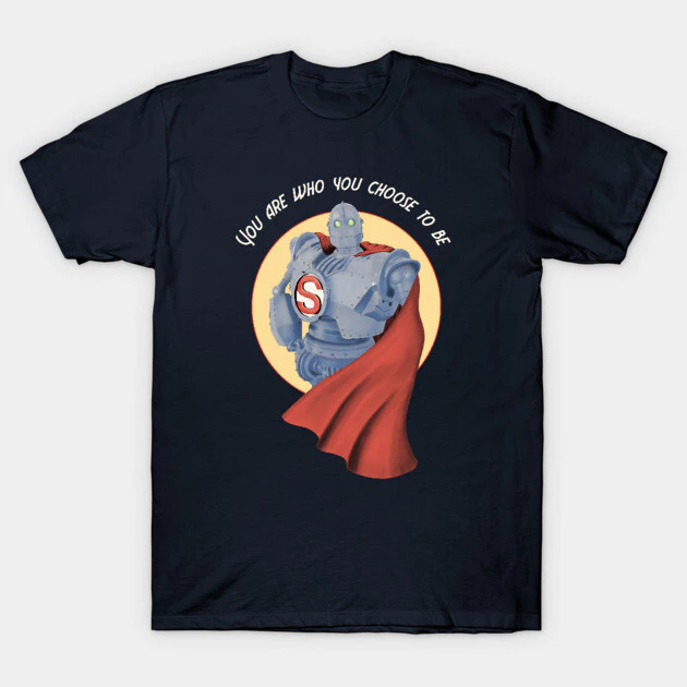 เสื้อยืด Vintage You are who you choose to be Cotton 100% - รูปที่ 1