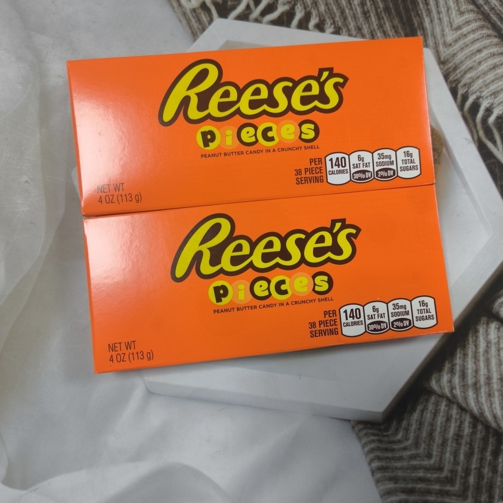 US นําเข้า Reese Reese Peanut Butter Filled Milk Chocolate Jelly Beans Christmas Candy Snacks US ลูก