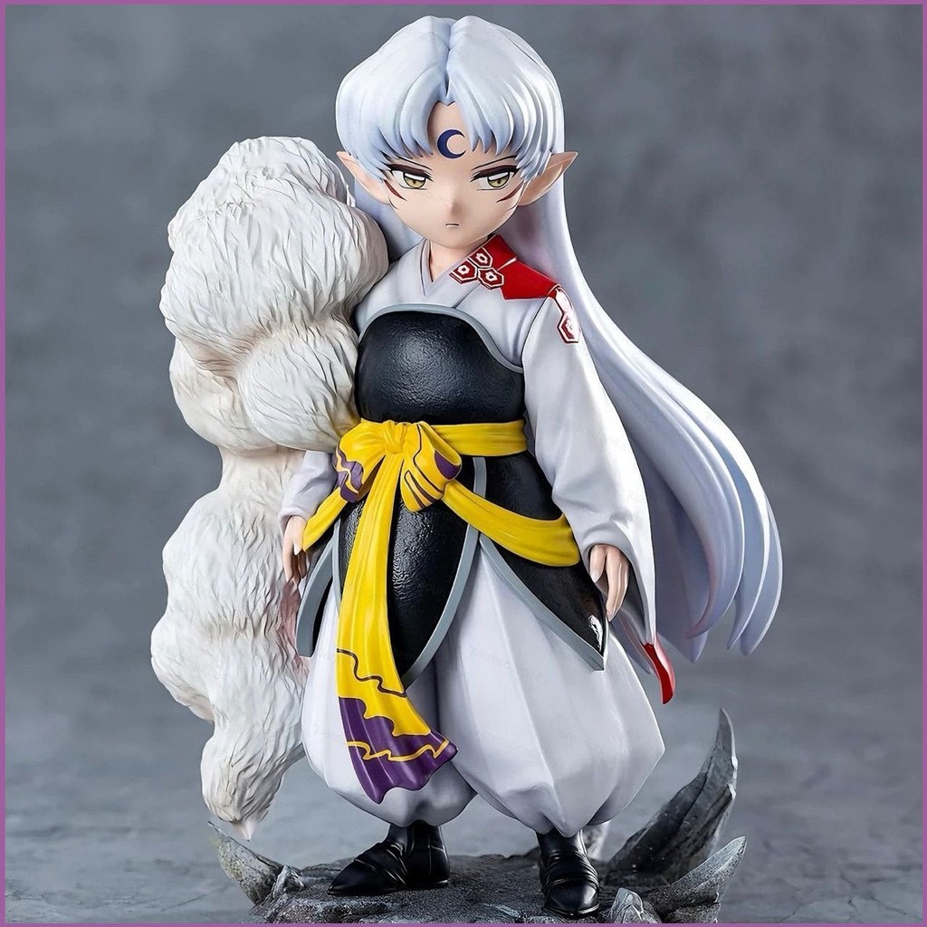 SQ4 Inuyasha Action Figure รุ่น Q Sesshoumaru ตุ๊กตาของเล่นสําหรับเด็กเครื่องประดับคอลเลกชันของขวัญ 