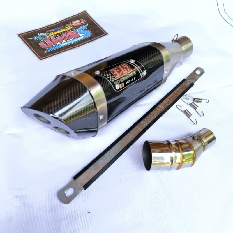 SLIP ON และ MUFFLER YOSHIMURA EXHAUST สําหรับ NINJA 250 CBR250R CBR250RR CBR150R CB160NEW MT25 R25 Z